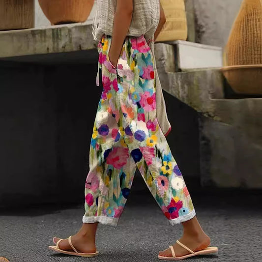 Boho Lane Australia Harmony Pocketed Cropped Pants