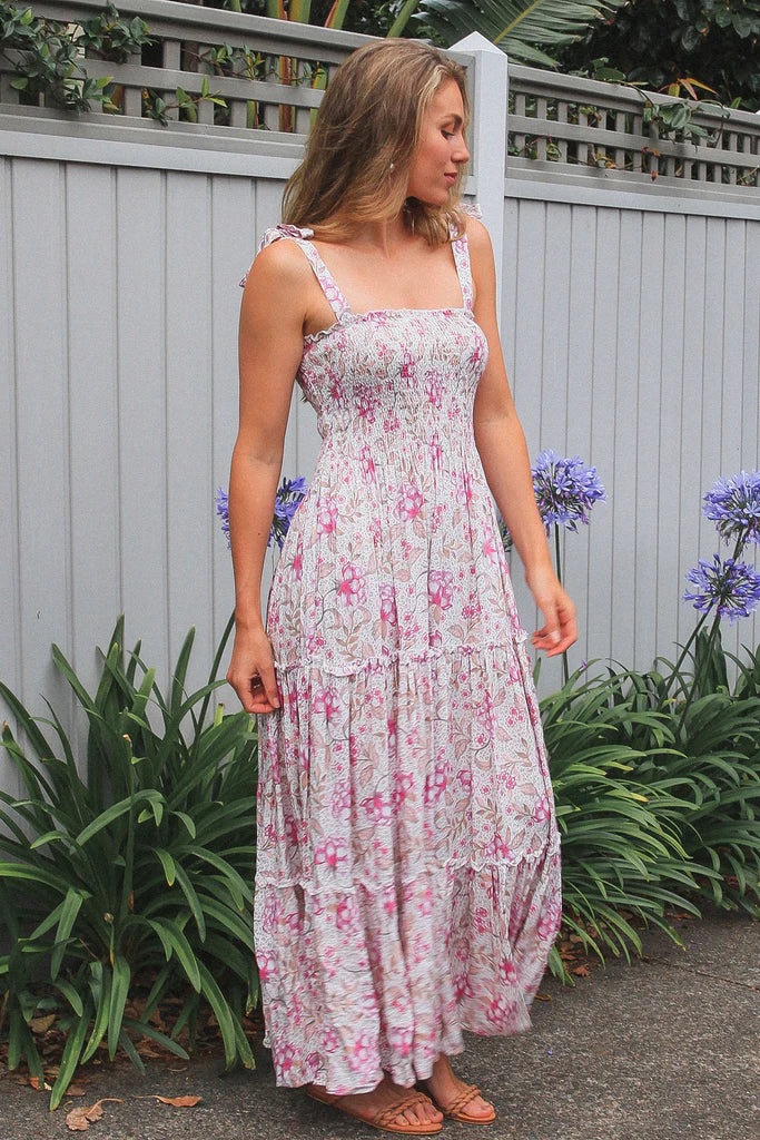 Blush Pink Slip Maxi