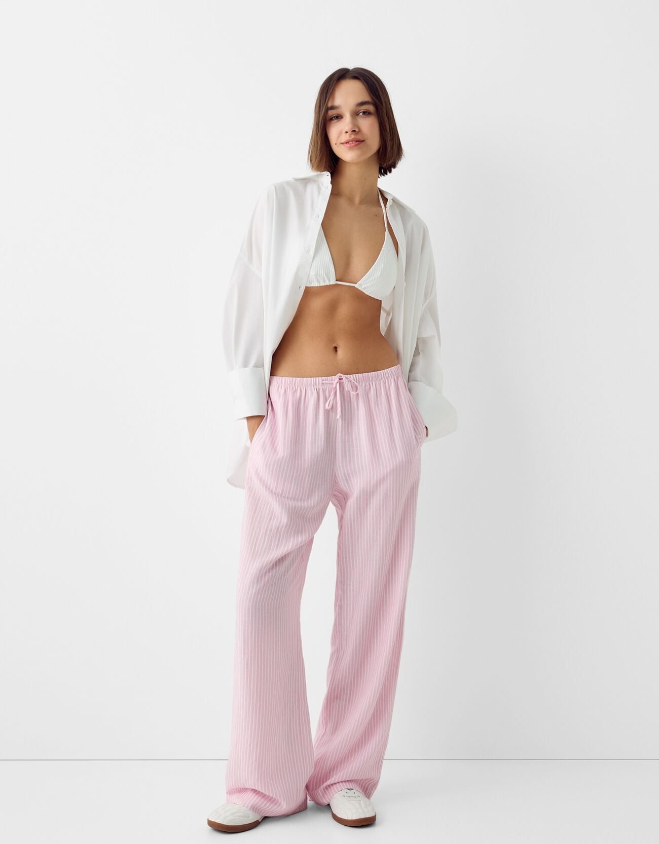 Boho Lane Australia Pinstripe Ease Trousers