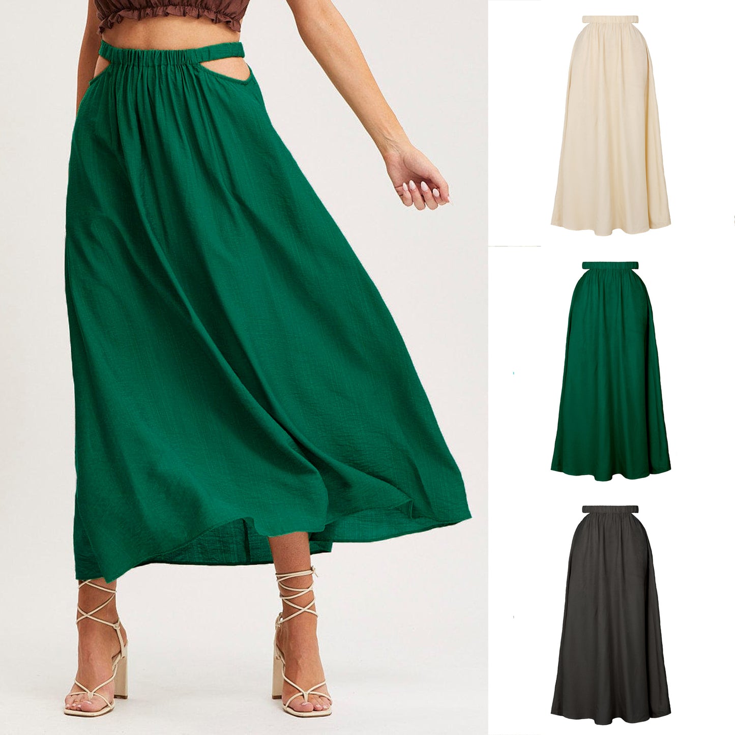 Boho Lane Australia Enchanting Hollow Long Skirt