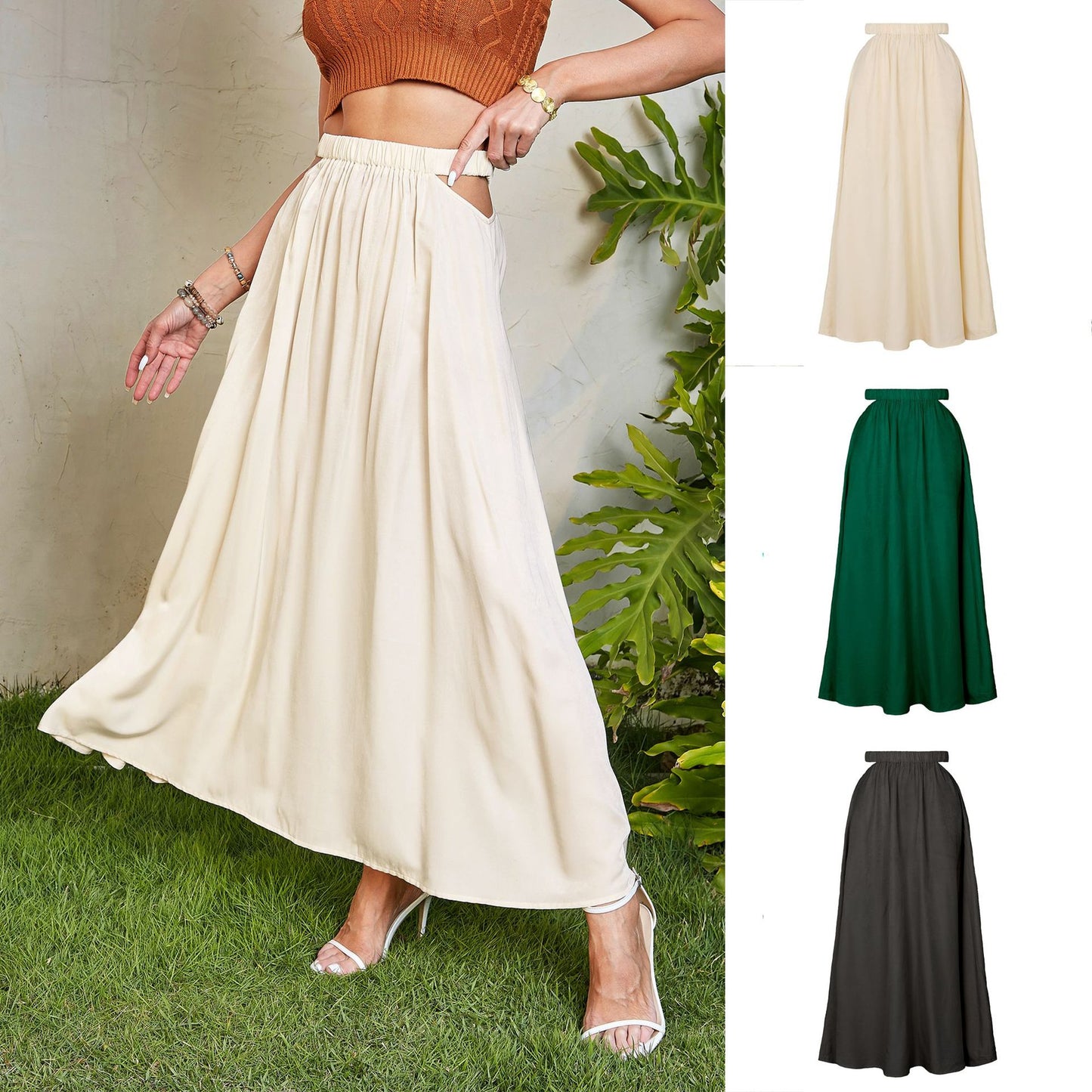 Boho Lane Australia Enchanting Hollow Long Skirt