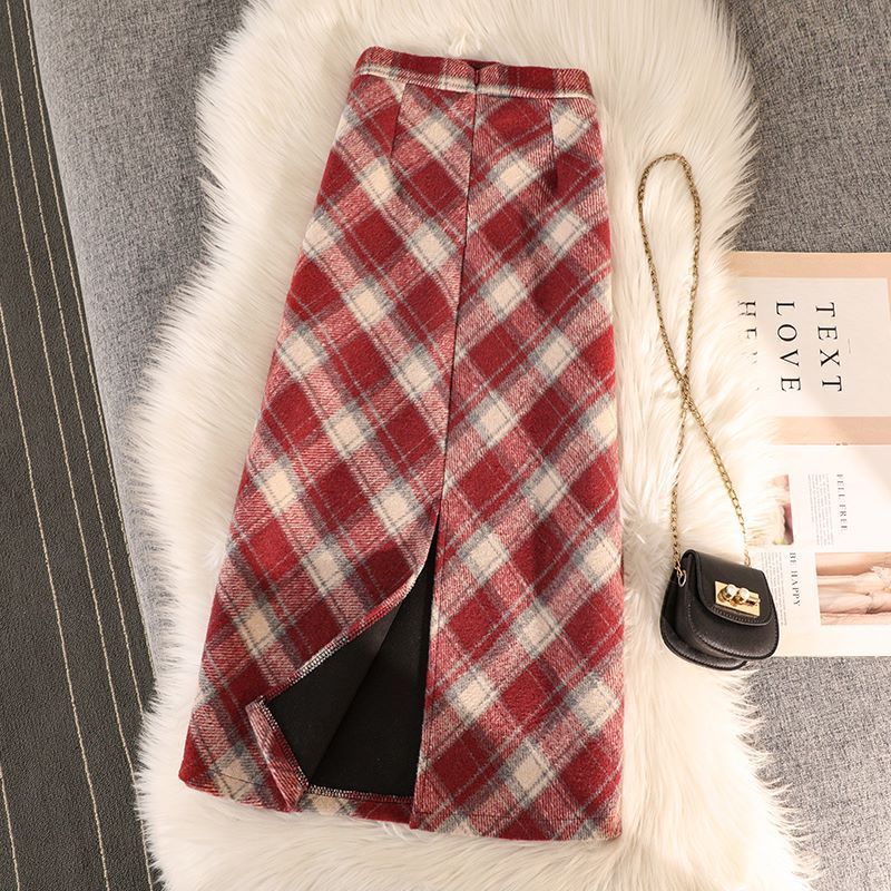 Boho Lane Australia Scarlet Plaid Dream Skirt