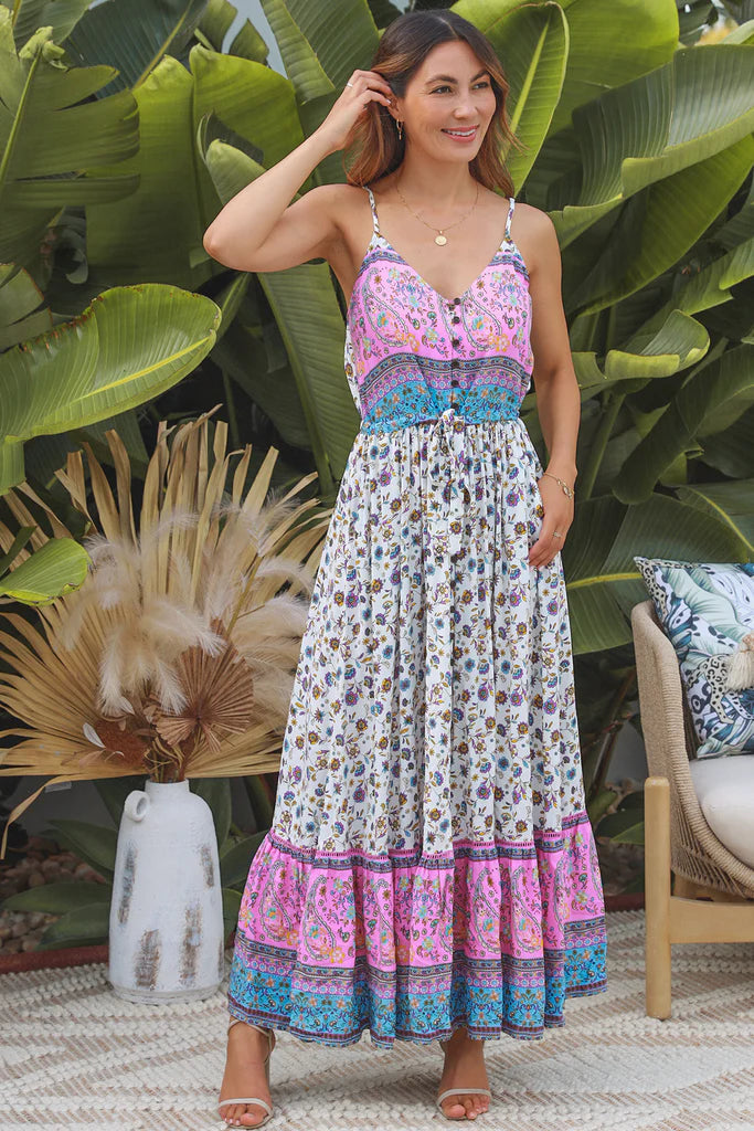 Flirty Multi Floral Maxi